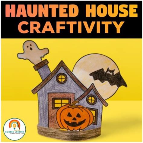 Haunted House Craft | Halloween Craftivity | Halloween Craft Activities - Made By Teachers