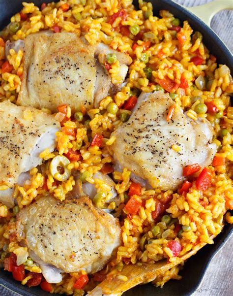 easy arroz con pollo recipe mexican