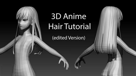 3D Anime Hair Modelling Tutorial - Blender (Commented Version) - YouTube