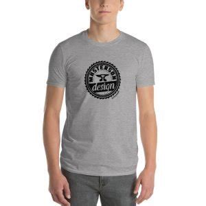 Short-Sleeve T-Shirt – Black Logo – Masterson Design