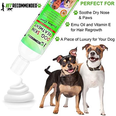 Vet Recommended - Dog Dry Skin Treatment - Helps Dog Hair Loss Regrowth - Dog Dry Nose & Cracked ...