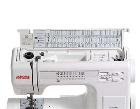 Janome HD-3000 Heavy Duty Sewing Machine | Etsy