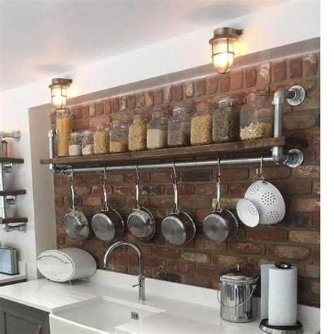 Kitchen Shelving Industrial Shelving Shelf Shelving | Etsy | Rustic ...