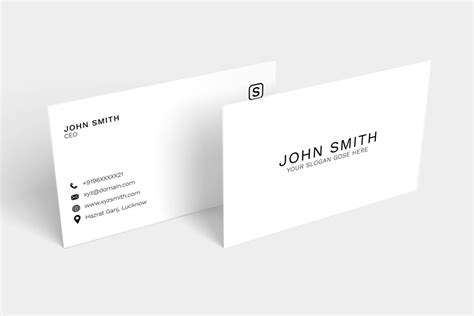 Business Card Psd Template Free