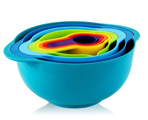 Mega Chef Plastic Nested Mixing Bowl Set & Reviews | Wayfair