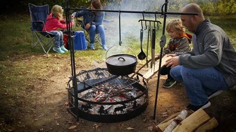 Guide Gear Campfire Cooking Equipment Set | Cook over a fire and dine beneath the open skies ...