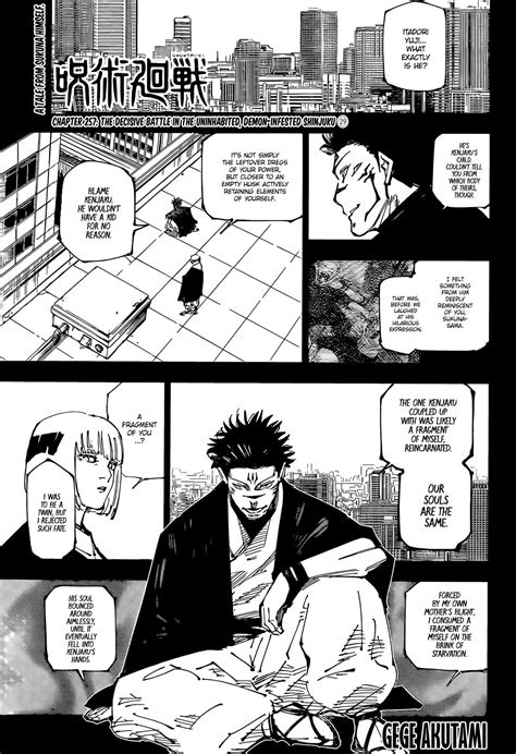 Jujutsu Kaisen Manga Online English Version High Quality