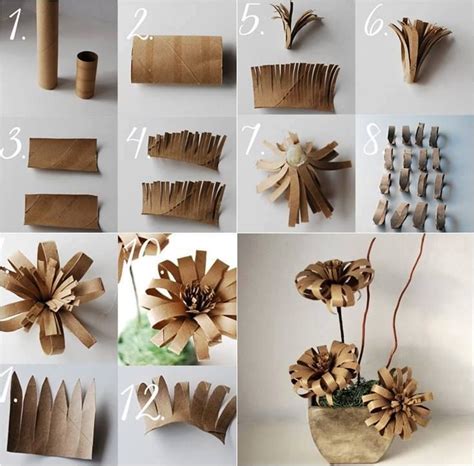 Made with toilet paper rolls | Rolled paper art, Toilet paper crafts ...