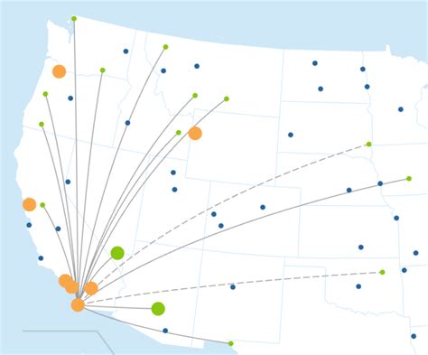 Allegiant Route Map Interactive - Map Of South America