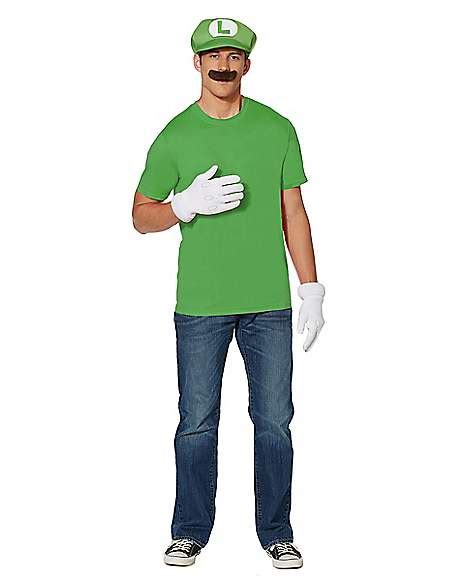 Luigi Costume Kit - Mario Bros - Spirithalloween.com