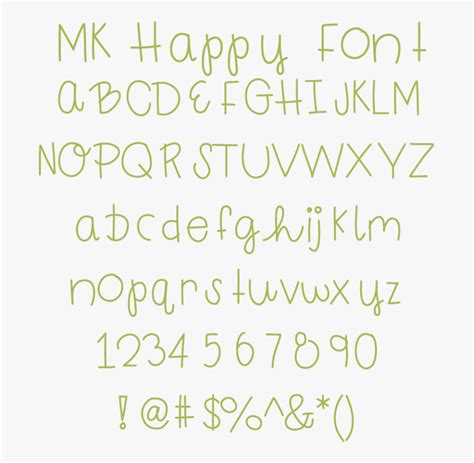 Happy Fonts , Free Transparent Clipart - ClipartKey