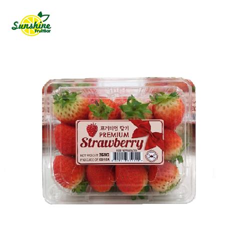 Sunshine Fruitbar. KOREAN STRAWBERRY 250G