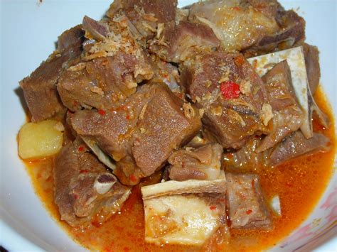 resep masakan: gulai kambing