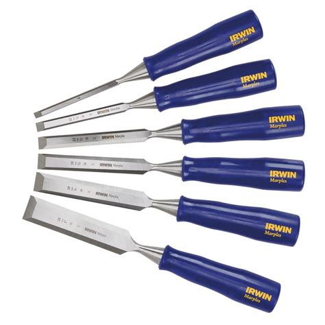 Shop IRWIN Marples 6-Pack Woodworking Chisels Set at Lowes.com