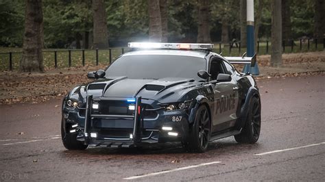 Barricade - 2016 Ford Mustang police car - Transformers fi… | Flickr