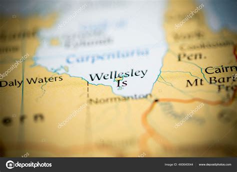 Wellesley Island Australia Map Stock Photo by ©aliceinwonderland2020 460640044