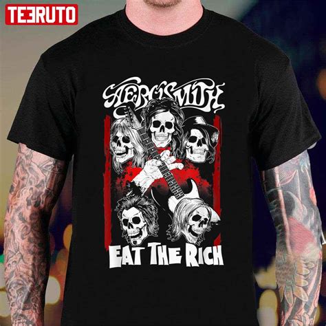 Aerosmith Eat The Rich Unisex T-Shirt - Teeruto