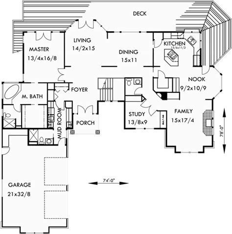 House Plans, Side Entry Garage, House Plans With Shop,