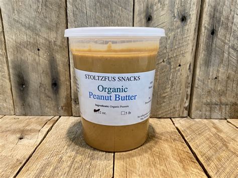 Organic Peanut Butter - 32oz - Dutch Meadows Farm