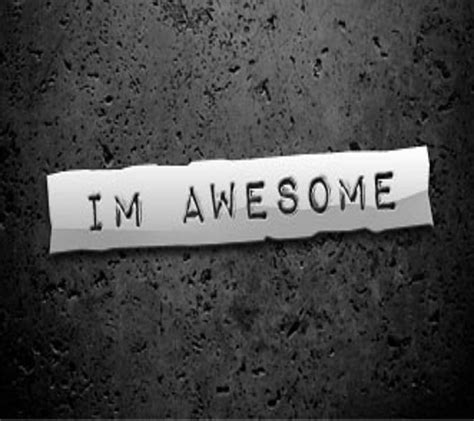 I Am Awesome, awesome im, cool, saying, HD wallpaper | Peakpx