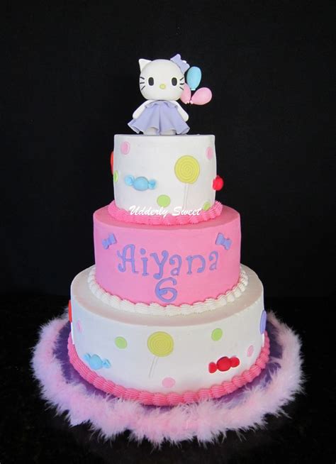 Hello Kitty Candy Cake - CakeCentral.com