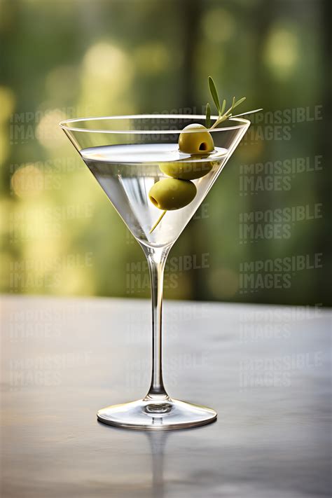 A martini with olives - Impossible Images - Unique stock images for ...