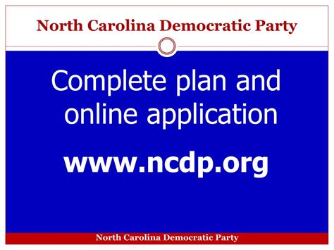 PPT - North Carolina Democratic Party PowerPoint Presentation, free ...