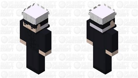 Gojo Satoru (Jujutsu Kaisen)No Mask Minecraft Skin