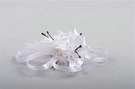 BUY Handmade hair clip ribbon hair clip flowers for hair flower hair ...