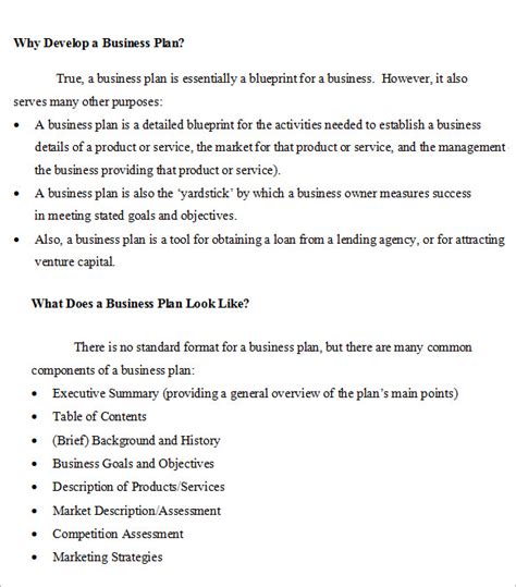 Marketing Plan Template Google Docs