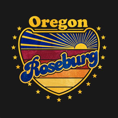 Roseburg Oregon - Roseburg - Hoodie | TeePublic