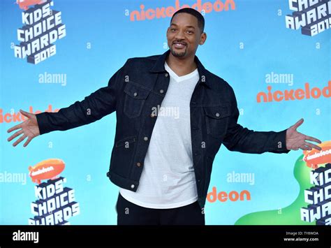 Will Smith attends Nickelodeon's Kids' Choice Awards 2019 at USC's Galen Center in Los Angeles ...