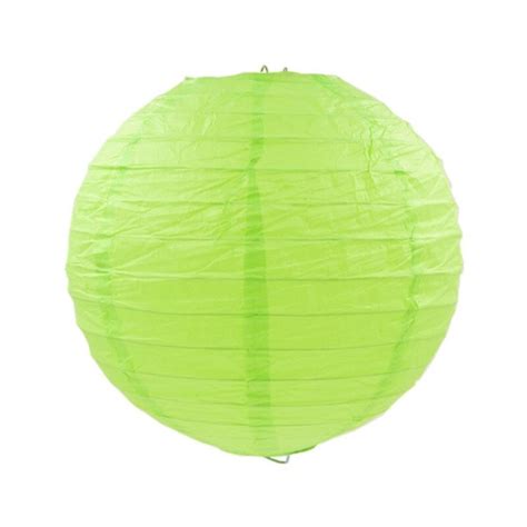 Light Green Paper Lanterns Paper Crafts Chinese Traditional Round Ball Lanterns kid's party ...