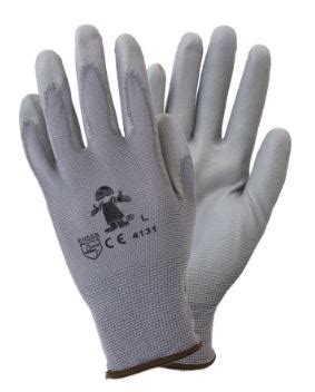 Safety Zone Grey Polyurethane Gloves – Box of 12 – Amtech Industrial, LLC