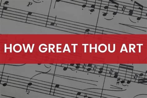 How Great Thou Art - Free Piano Sheet Music