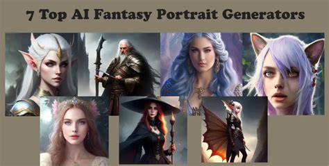 Top 7 AI Fantasy Portrait Generator for Fantasy Character Portraits