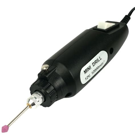 Mini 12V Electric Drill w/ Rotary Tool Set - Tools - Corded Handheld Power Tools - Drills