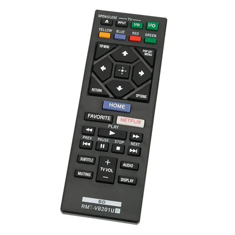 New RMT VB201U Replaced Remote for Sony Blu ray BDP S3700 BDP BX370 BDP ...