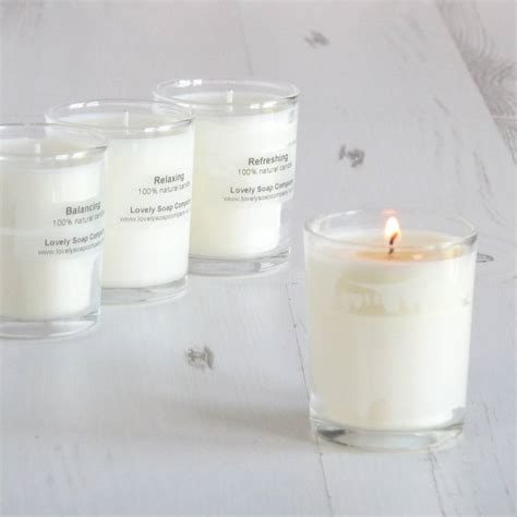 aromatherapy candles gift set by lovely soap company ...