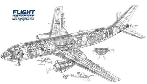 Airbus A300-600 cutaway drawing | Aircraft design, Airbus, Vintage aircraft