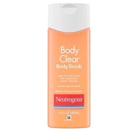 Neutrogena Body Clear Body Scrub 8.50 oz (Pack of 6) - Walmart.com