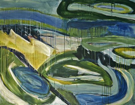 1990 - 'Dune-landscape in Ovals, acrylic large painting on… | Flickr