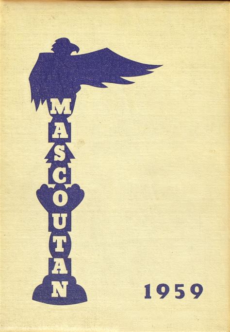 1959 yearbook from Mascoutah High School from Mascoutah, Illinois for sale