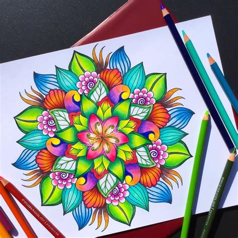 Coloring With Colored Pencils | Drawing