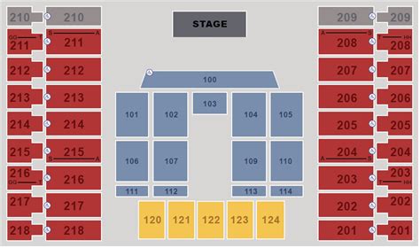 Seating Chart | Kansas City Music Hall | Kansas City, Missouri