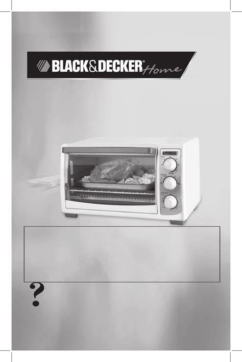 Black & Decker Black & Decker Oven User's Manual - Free PDF Download ...