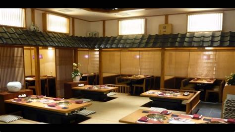 Japanese Restaurants beautiful interior design - YouTube