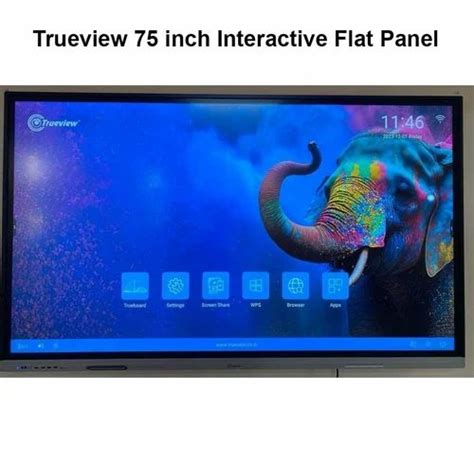 Trueboard 75 inch AiO Digital Classroom Interactive Flat Panel at Rs ...