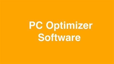 Best PC Optimizer Software For Windows » PhoneCorridor