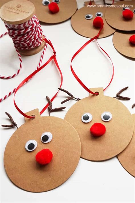 Rudolph Gift Tags - Easy Christmas Craft - Girl, Just DIY!